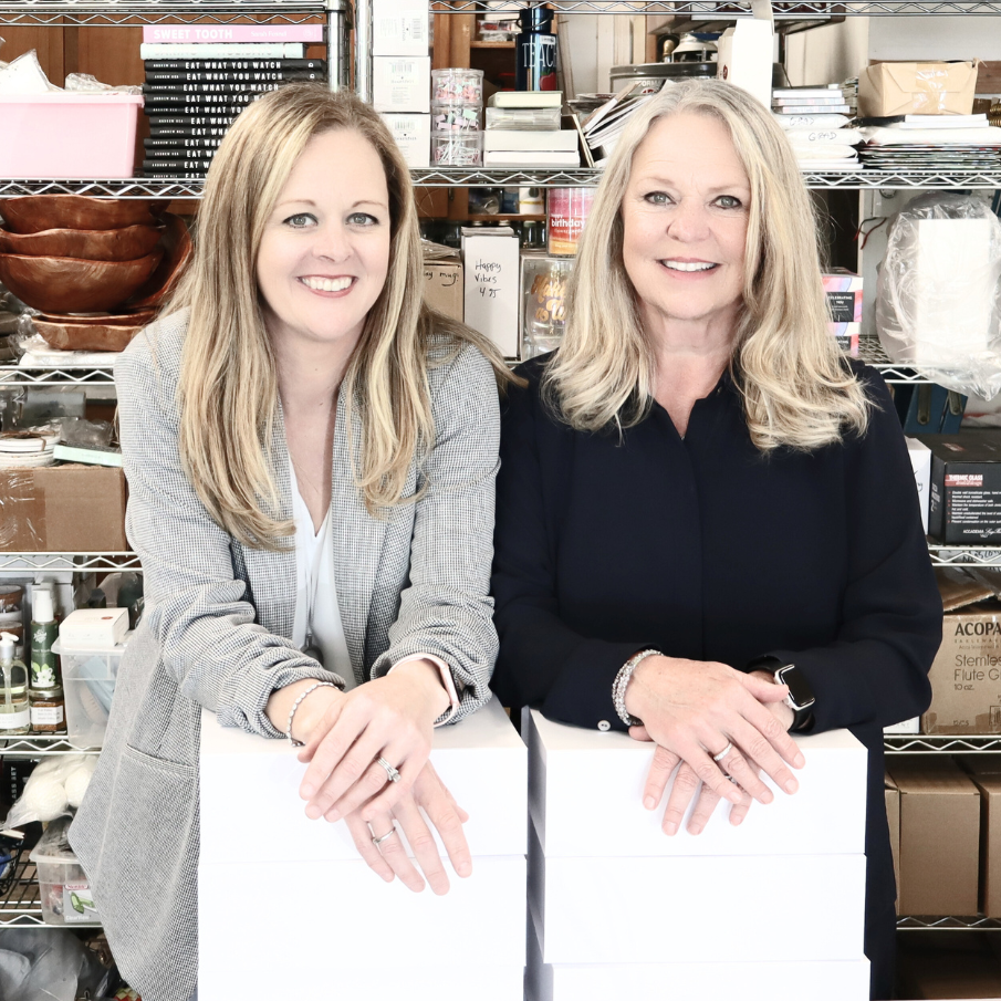 founders of apple blossom gift baskets and fulfillment lisa adsero and veronica cockerham